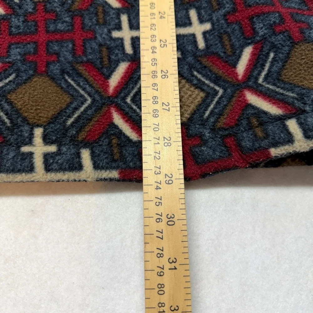 Vintage Woolrich Fleece Pullover Mens‎ XL Aztec Print Southwest 1/4 Zip 90s